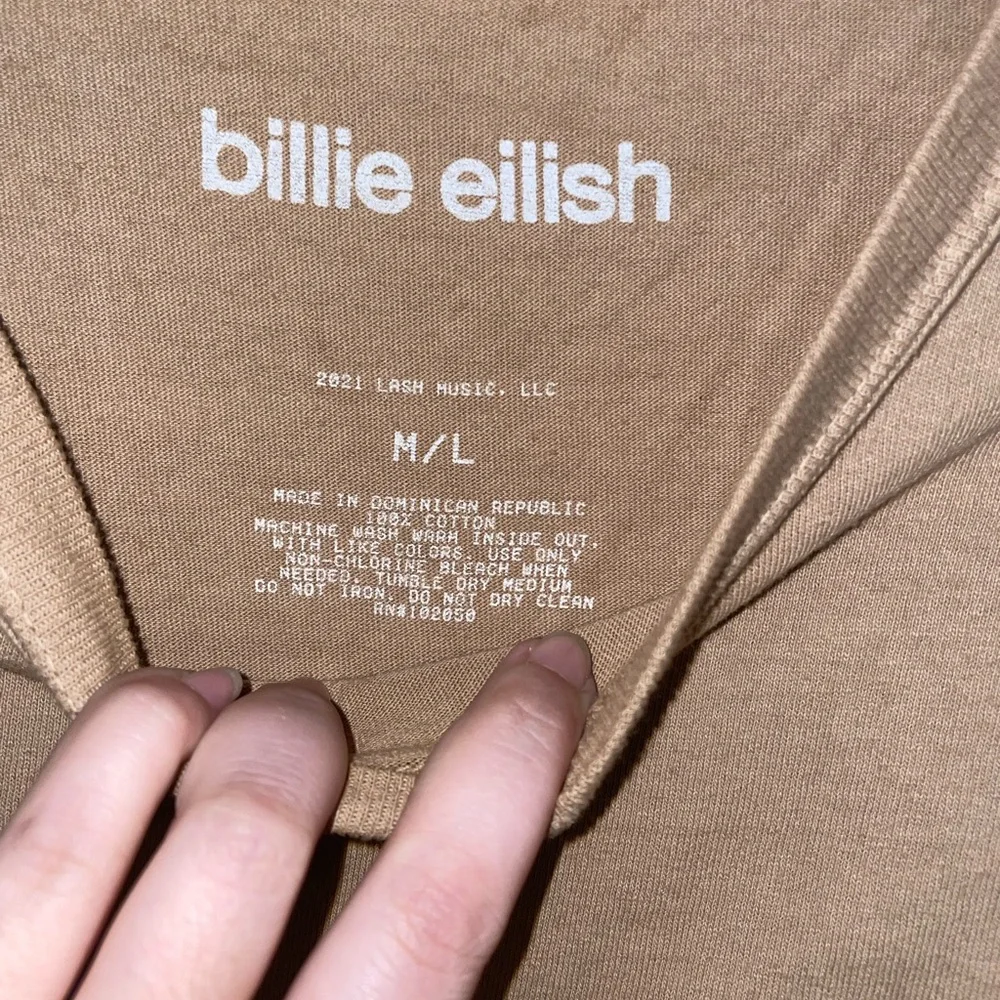 Billie Eilish Graphic T-Shirt oversize M/L - Picture 4 of 5
